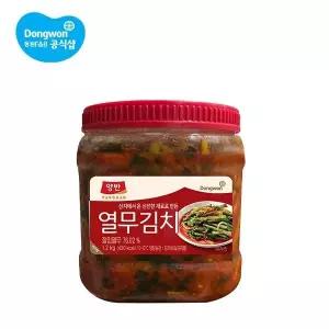 [동원] (PET) 열무김치 1.2kg 2개