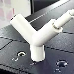 3.5mm Y형 이어폰잭 이어폰분배기 Y케이블 이어폰y젠더 (WFFV678)