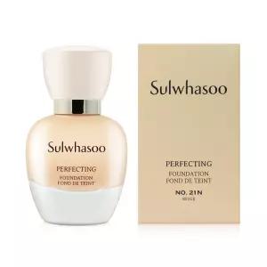 설화수 파운데이션 퍼펙팅 35ml 21N호 베이지 커버 밀착 저자극