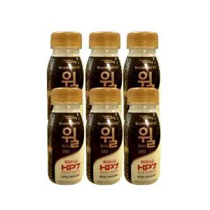 한국야쿠르트 헬리코박터 프로젝트 윌 오리지널 180ml 6개/냉장무료배송