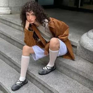 오찌 슈멍 로마리 밴딩 플랫 스니커즈 3colors 3036341 416128