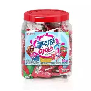 롤리팝 아이스 660g 막대사탕 60입  2통