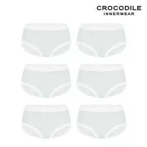 [하프클럽/크로커다일 이너웨어]에센셜 에어리 링클 팬티 6종 에어리민트 CD