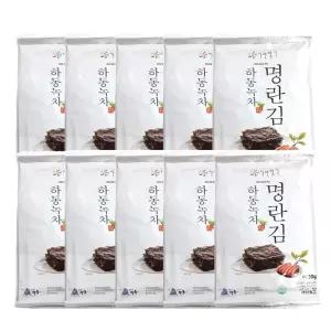 (벌크)명란 뿌린 하동녹차 명란 전장김 30g 10봉