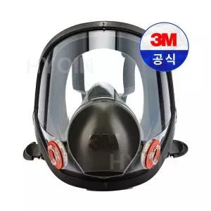 3M 6800 방독 마스크 / 공기 공급 도색 도장 SA튜브 연결 헤드탑 전면형 면체 화재