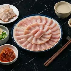 목포 프리미엄 100% 흑산도 숙성 홍어회 500g 1kg 삭힘정도 선택가능