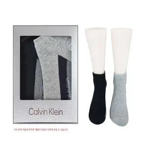 [대구백화점] [캘빈클라인 양말]CK신사 바닥포인트 스니커즈 2족세트(CKB 31653)