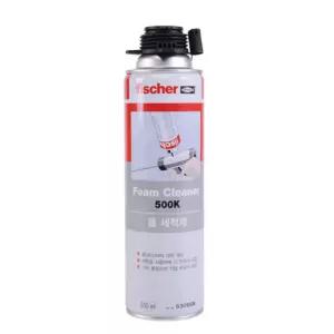 피셔 폼크리너 500ml 우레탄폼 크리너 폼세척제 폼건세척제