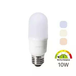 오스람 1등급 LED 전구 스틱 10W E26 고효율 벌브 램프 플리커프리 vi