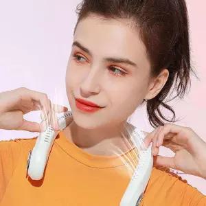 넥밴드선풍기 목걸이 목선풍기 휴대용 넥 미니 목풍기 목걸이형 목에거는 넥풍기 목덜이 뉴에이커def