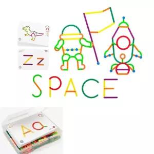 7세 창의력 두뇌발달 카드 모형 따라하기 스틱 엄마표미술 유치원 유치원교구 평가인증교구 조카선물