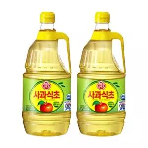 [청정원] 오뚜기 사과식초 1.8L 2개