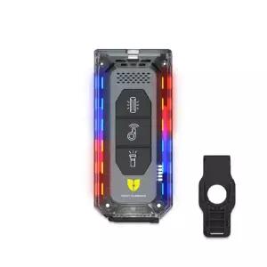 나이트가디언 NGW-02U LED 경광등 / 전자 호각 [U자형 클립] / 다용도 휴대용 LED 전자호루라기