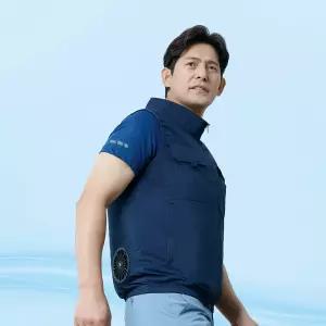 여름 선풍기조끼 [ 지벤 ZB-V2621 풀세트 ] 조끼+쿨링팬+1만배터리+아이스팩 인기구성완비