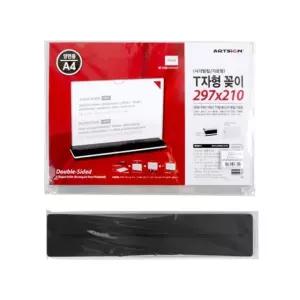 T자형꽂이 A4 비포장 사각 가로 0432 Y자 스탠드 거치형 아크릴꽂이 pop 메뉴 판