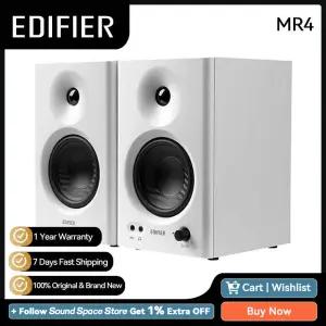 에디파이어 MR4 전원 스튜디오 모니터 스피커 액티브 니어 필드 시스템 42W RMS TRS RCS AUX 입력 클래스D