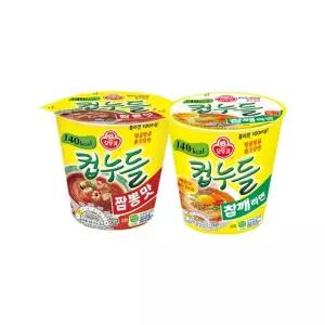 오뚜기 컵누들 짬뽕맛 6입 + 컵누들 참깨라면 6입