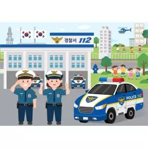 역할놀이 현수막 환경판 배경 9종류