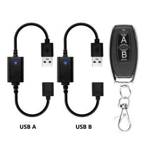DC 5V 433M 호환hz USB 무선 RF 리모컨 스위치 드라이버 전원 ON OFF LED 라이트 스트립 독서등 팬용