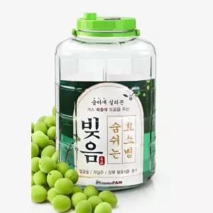 가스배출 담금주 유리 술병 매실병 3L 5L 8L 보관 과일주 저장 효소병 공병
