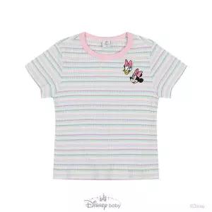 [디즈니베이비](신세계 사우스시티)[26년 여름신상]미키와친구들골지티셔츠(PINK)_79T321004