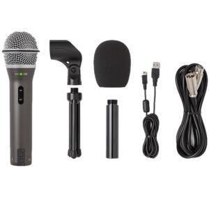 100%  Samson Q2U 핸드헬드 다이내믹 USB 마이크, XLR 및 I/O 고품질
