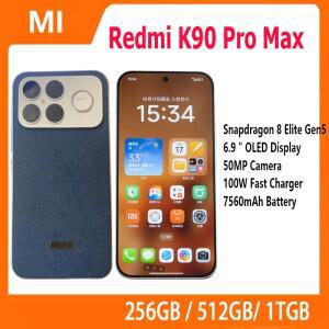 레드미 K90 프로 맥스 샤오미 중국판 스냅드래곤 8 엘리트 Gen5 6.9인치 OLED 스크린 50MP 카메라 100W 756
