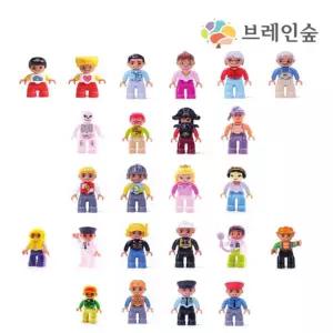 가족구성원 직업체험 해적놀이 피규어세트 소장용 손주선물 인테리어용 손녀선물