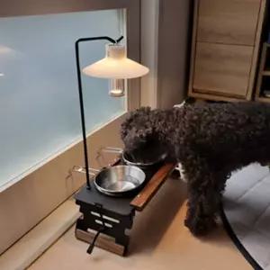 반려 밥그릇 식기세트 휴대용 캠핑 테이블