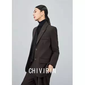 여사친 오피스룩 가을 긴팔 칼라 재킷 코트 정장 스몰 럭셔리 admr3