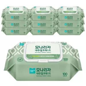 모나리자 녹차잎 추출물 내추럴 포레스트 100매 10개