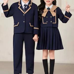 네이비 정장 풀세트 교복 학생복 (키즈-성인).