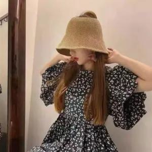 스퀘어매듭 버킷햇 챙모자 보넷모자 보닛모자 봄 여름 왕골모자 버킷햇 벙거지 여름모자