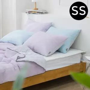 여름 이불 패드 슈퍼싱글 SS 패드 화이트 블루베리 슈퍼싱글이불패드세트