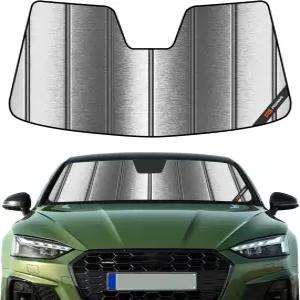 2018-2025년형 아우디 A5/S5/RS5용 피게니우스 메탈릭 윈드실드 쉐이드(HUD 제외)