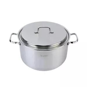 대형찜솥 키친플라워 곰솥 인덕션 냄비 들통 찜솥 통3중 28cm