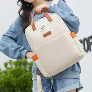 여성가방 여자 신학기 책가방 대학생 패션 백팩 아이보리 가방