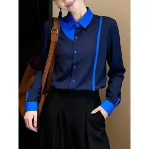 춘추 오피스룩 여자 카디건 트렌드 가디건 홍콩식 상의 긴팔 시크한 DUCHI1