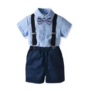 아동의류 소년 반팔 셔츠 반바지 정장세트 R0159