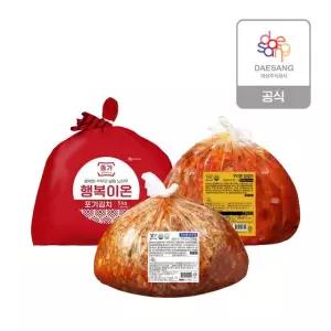 종가 별미김치 5kg(행복이온포기/깍두기/겉절이)