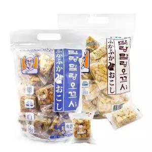 말랑말랑 오꼬시 우유맛 400g + 흑설탕맛 400g (총2개)