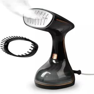 휴비케어 의류용 휴대용 스티머 - 1500W 터보 스팀 3가지 레벨 320ml 대용량 강력한 침투 20대 고속 가열