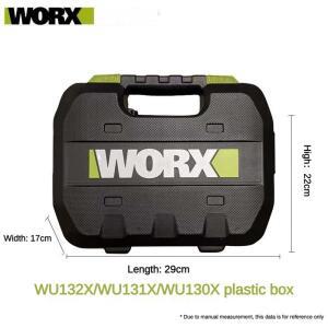원래 worx 호환 Plastiec 상자 도구 정장 12V 시리즈 WU132X 주입 플라스틱 고강도 휴대용