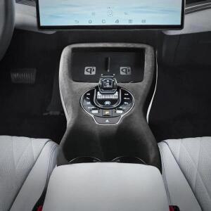 BYD Seal EV 2022 2023 2024 2025 알칸타라 자동차 센터 콘솔 기어 변속 보호 IPanel 커버 안티 스크래치