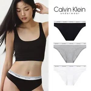 [캘빈클라인]CK 여성 팬티 3장 세트 모달 코튼 속옷 언더웨어 QP3276O-900