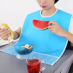 환자용앞치마 방수 간병용품 노인용 간병 환자앞치마 턱받이 앞치마 키밍 65CM