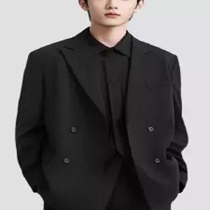 남친 결혼 웨딩드레스 더블 정장 지금딱 코트 들러리로 재킷 캐쥬얼 OOTD1