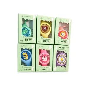 루아르모 어린이 캐릭터 LED 썸머 팔찌 밴드 랜덤발송 6개