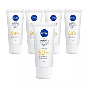 니베아 선 프로텍트 앤 라이트 필 퍼펙트 선 세럼 90ml x 5개 / SPF50+/PA+++