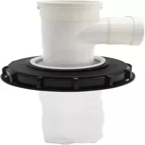 275갤런 물탱크용 나일론 필터가 장착된 ETAKWARD 수직 T자형 165mm IBC 토트 커버 457g DN150-165mm 티 T
